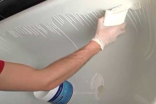 Ремонт ванн жидким акрилом